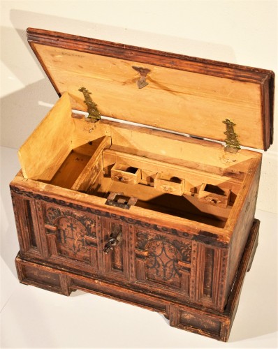 Miniature chest- Jewelry box 18th century - Louis XIV